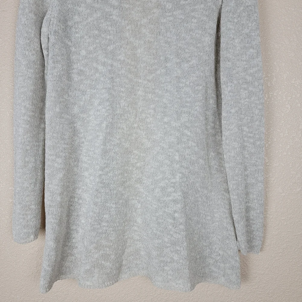 🔥SALE🔥 Eileen Fisher Sweater Cardigan Open Front Linen Langenlook Women Size M - Picture 8 of 9